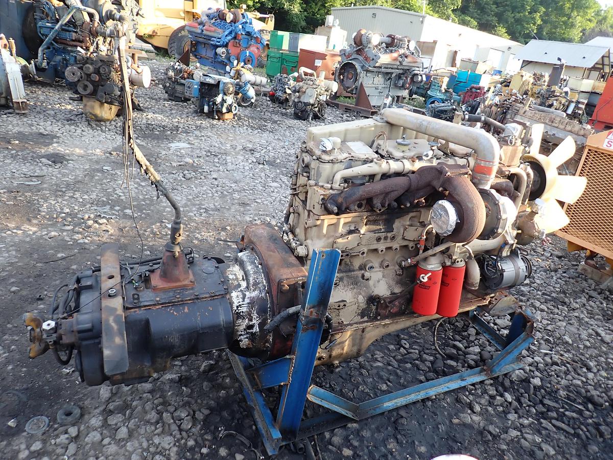 Used 1995 Cummins Ntc 350 Big Cam Diesel Engine Cpl 632 1995 Cummins NTC-350 Big Cam Diesel Engine CPL 632 - Image 1