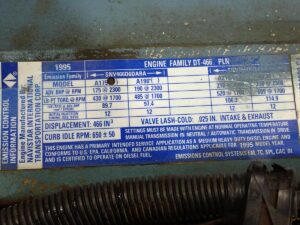 1995 International DT466 NGD Turbo Diesel Engine P PUMP! - Image 8
