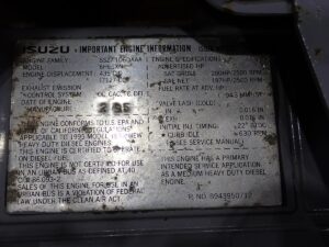 1995 Isuzu 6HE1-XN Diesel Engine - Image 2