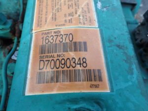1996 Volvo VED7A-275 Turbo Diesel Engine D7 - Image 5