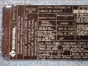 1998 International DT530E HT Diesel Engine 300 HP! 19K MILES! - Image 9