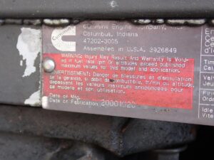 2000 Cummins ISB 205 5.9 Liter Diesel Engine CPL 2686 - Image 5