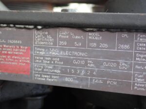 2000 Cummins ISB 205 5.9 Liter Diesel Engine CPL 2686 - Image 6