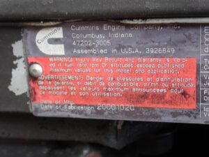 2000 Cummins ISB 205 5.9 Liter Diesel Engine CPL 2686 - Image 8
