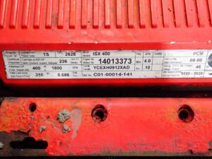2000 Cummins ISX 400 Diesel Engine NON-EGR! CPL 2628 - Image 2