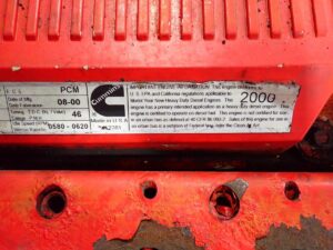 2000 Cummins ISX 400 Diesel Engine NON-EGR! CPL 2628 - Image 9