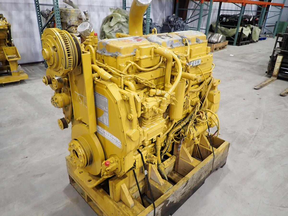 Used 2001 Cat C10 Diesel Engine 350 Hp Ar 165 0605 2001 CAT C10 Diesel Engine 350 HP AR # 165-0605 - Image 1
