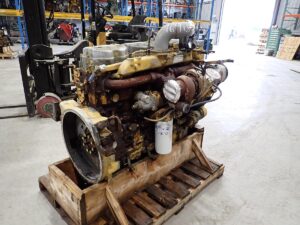 2002 CAT C12 Diesel Engine TAKEOUT - Image 2