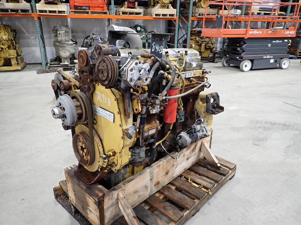Used 2002 Cat C12 Diesel Engine Takeout 2002 CAT C12 Diesel Engine TAKEOUT - Image 1