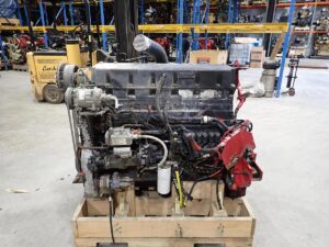 2002 Cummins ISM 350V Diesel Engine CPL 2608 CM570 w/ JAKE BRAKE - Image 3