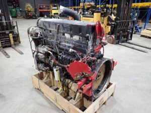 2002 Cummins ISM 350V Diesel Engine CPL 2608 CM570 w/ JAKE BRAKE - Image 4