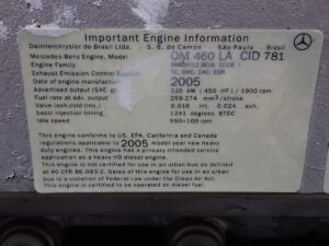 2005 Mercedes OM460LA Diesel Engine - Image 8