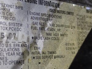 2007 Isuzu 6HK1X Diesel Truck Engine 57K MILES - Image 12