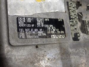 2008 Isuzu 6HK1 Diesel Truck Engine - Image 8