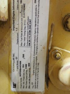 2011 CAT C7 Diesel Engine FMM 330 HP ARMY SURPLUS! - Image 9