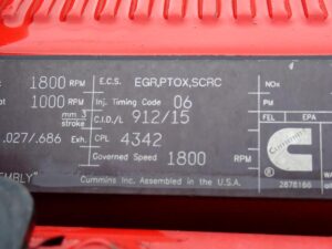 2017 Cummins X15 400ST Diesel Truck Engine CPL 4342 - Image 7