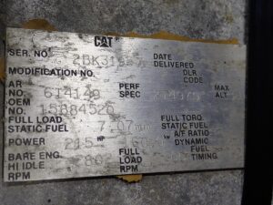 1993 CAT 3116 Diesel Truck Engine 55K MILES! 215 HP - Image 8