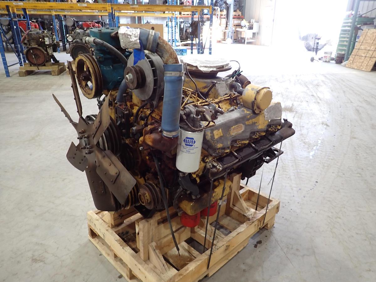 Used Cat 3208 T Turbo Diesel Truck Engine CAT 3208T Turbo Diesel Truck Engine - Image 1