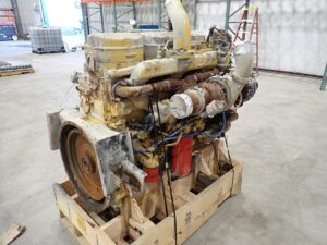 1997 CAT C12 Diesel Engine 40 PIN w/ JAKES 410 HP AR # 128-0342 - Image 6