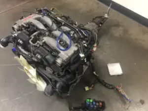 JDM NISSAN 300ZX VG30DETT MOTOR AND 5 SPEED TRANSMISSION ECU - Image 5