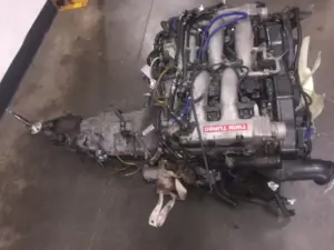 JDM NISSAN 300ZX VG30DETT MOTOR AND 5 SPEED TRANSMISSION ECU - Image 2