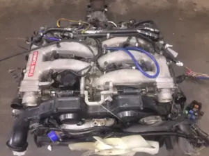 JDM NISSAN 300ZX VG30DETT MOTOR AND 5 SPEED TRANSMISSION ECU - Image 3