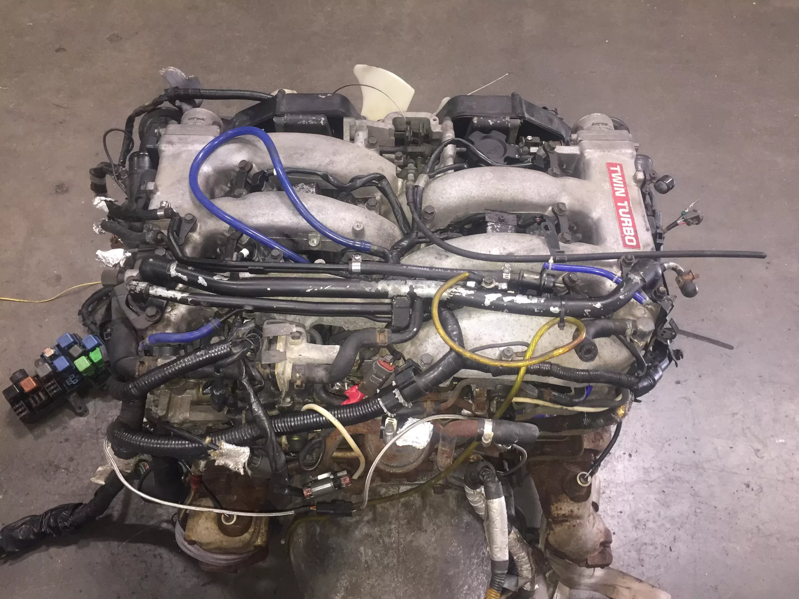 Nhn9l 65426d25ee6c6 Scaled 1 JDM NISSAN 300ZX VG30DETT MOTOR AND 5 SPEED TRANSMISSION ECU - Image 1