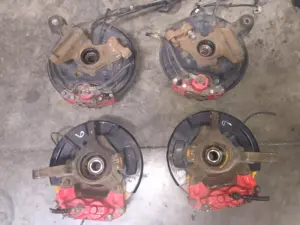 JDM SUBARU WRX 4/2 POTS BRAKES ASSEMBLY 5X100