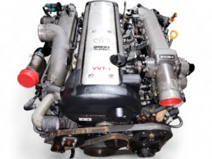 Toyota Mark II JZX110 2.5L VVTI Turbo Engine, Transmission, Loom & ECU JDM 1JZ-GTE 6172919-OEM Replacement - Image 3