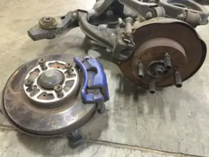 JDM NISSAN 180SX 4LUGS BRAKE ASSEMBLY - Image 4