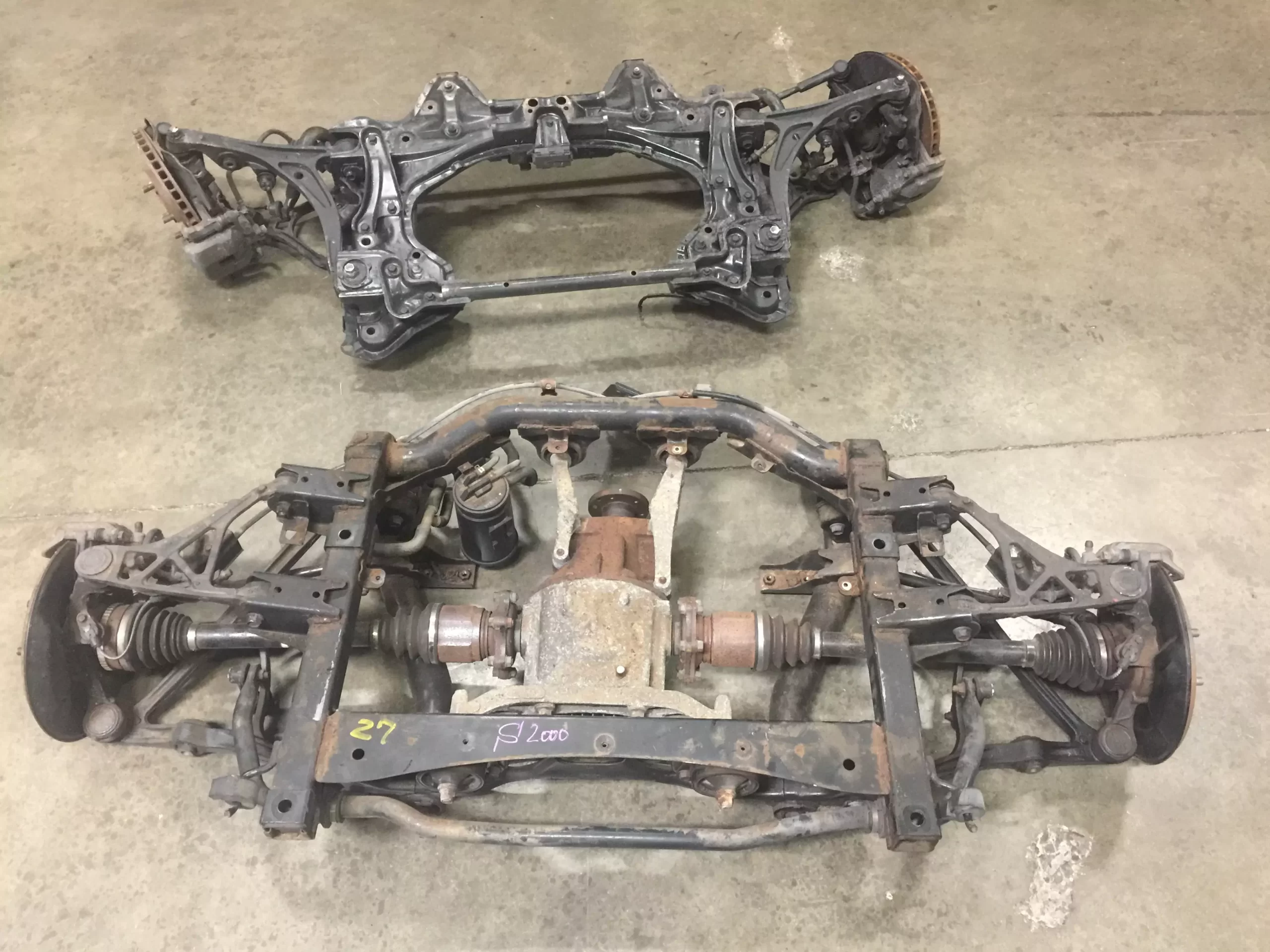 Vcv1 509 652a7ea15aaee Scaled 1 1 JDM HONDA S2000 AP1 00-03 FRONT & REAR SUBFRAME - Image 1